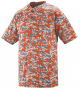 Full customized design : Youth Digi Camo Two-Button Jersey - Design Online or Buy It Blank